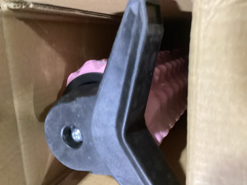 Condition photo showing Good Condition for new upgrade bracket foam roller with stand for back leg pain, 21 inch firm deep tissue muscle massager for sore muscles (pink)
