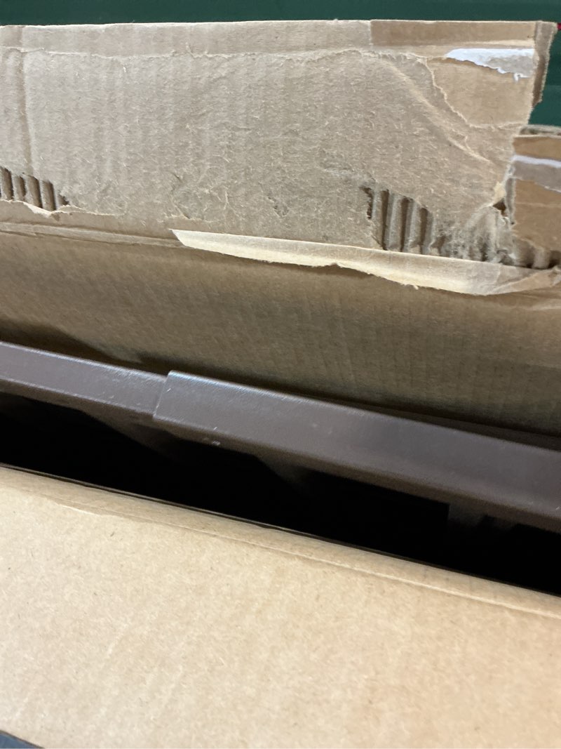 Condition photo showing As Is for Summer Infant Metal Expansion Extra Wide Safety Pet and Baby Gate, 44"-71" Wide, 36” Tall, Hardware Mounted for Dog and Child Safety, Fits Large Opening or Doorway, Auto Close Walk Thru Door - Bronze