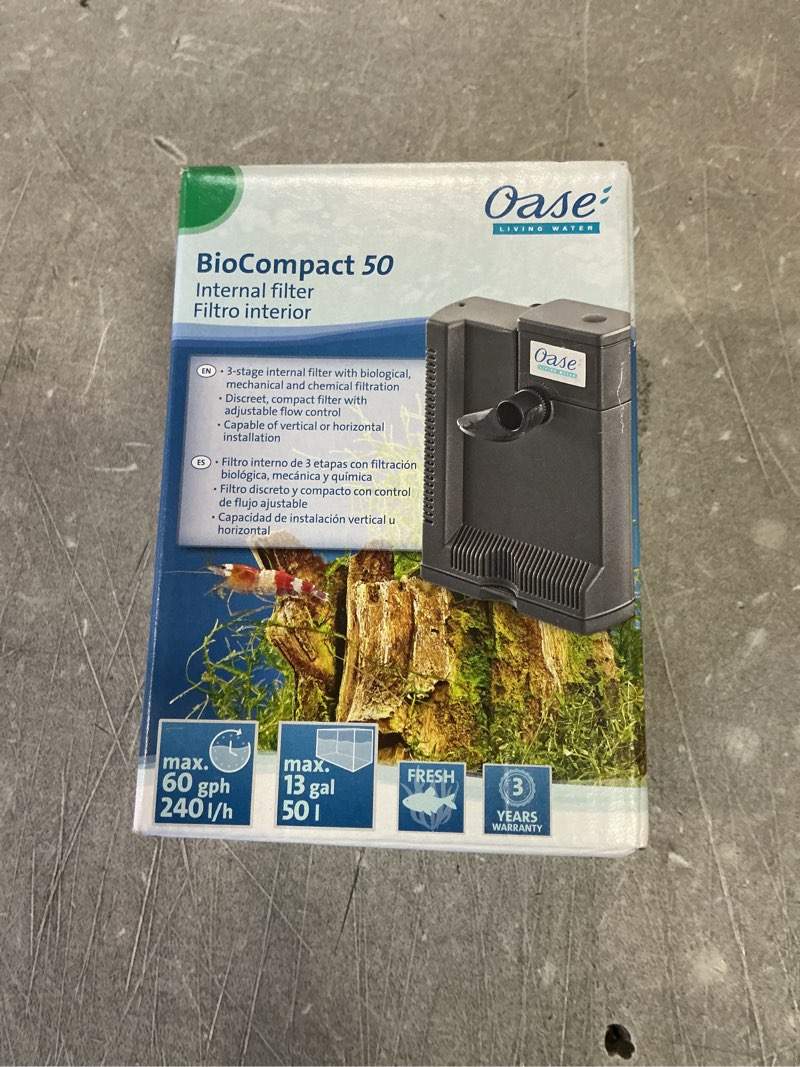 Condition photo showing New/Like New for OASE Indoor Aquatics Biocompact 50