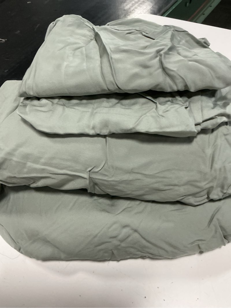 Condition photo showing Good Condition for bamboo sheet set, queen, eucalyptus