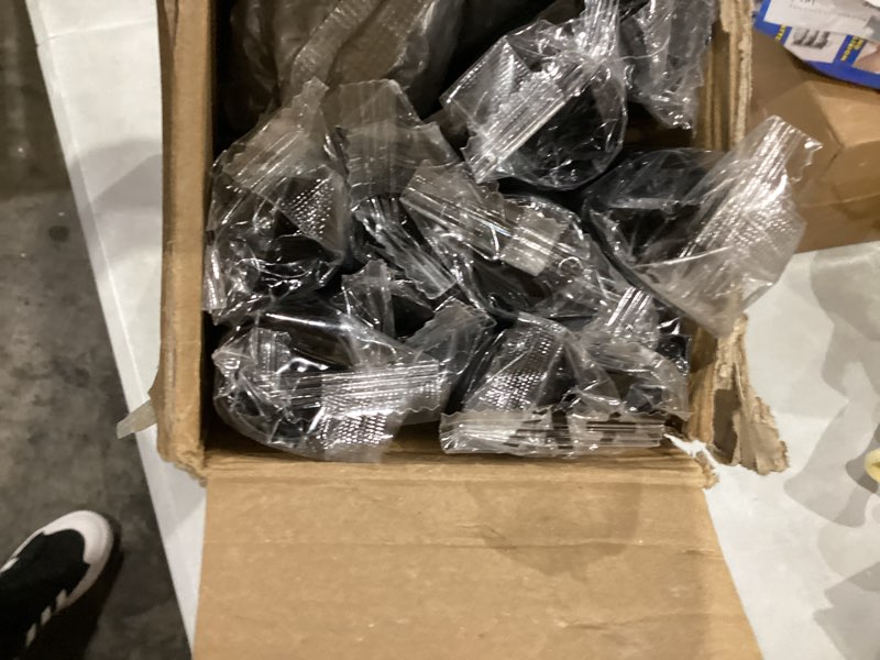 Condition photo showing New/Like New for Curtain Rods, 1" Diameter, 32-168" Standard Decorative Window Curtain Rod Set with Brackets, Black Steel, Black Finish 32-168" Black