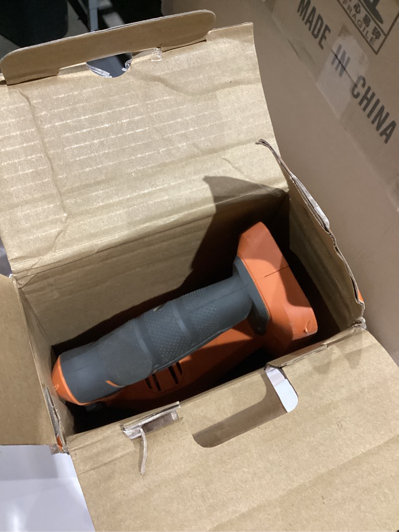 Condition photo showing As Is for RIDGID 18V Cordless Reciprocating Saw