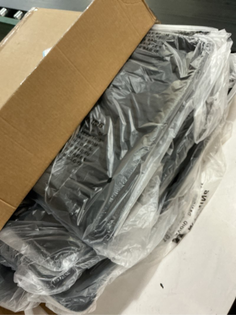 Condition photo showing New/Like New for Car Floor Mats for Ford Mustang Mach E 2021-2025 with Cargo Liners (NOT for Ford Mustang) Custom Fit TPE All Weather Waterproof Anti-Slip Full Set Easy Clean Durable Automotive Accessories 6PCS Black 2021-2025 Ford Mustang Car Floor Mats