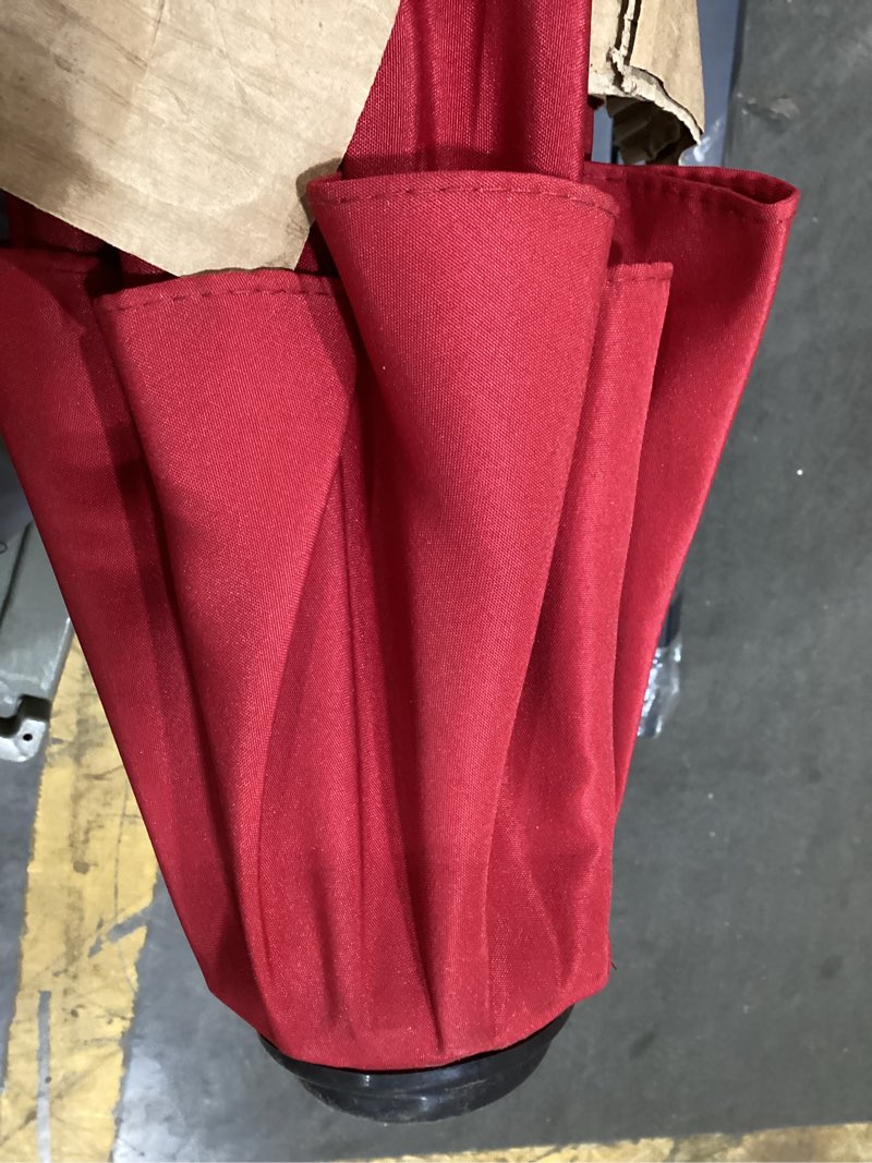 patio umbrella red