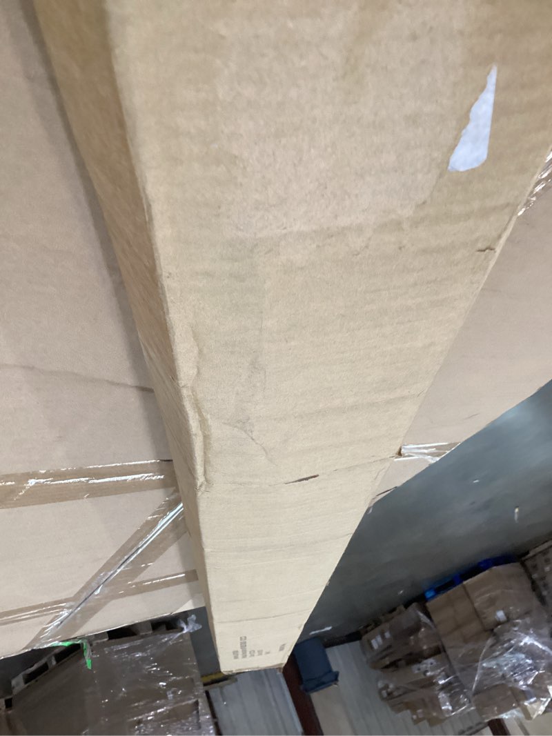 Condition photo showing As Is for Radiance Cord Free Bamboo Shades - Roll-Up Shades for Porch, Patio & Interior Windows - Bamboo Shades for Indoor & Outdoor - Cocoa - 60" W x 72" L - (3370760E) Cocoa 60"W x 72"H Shade