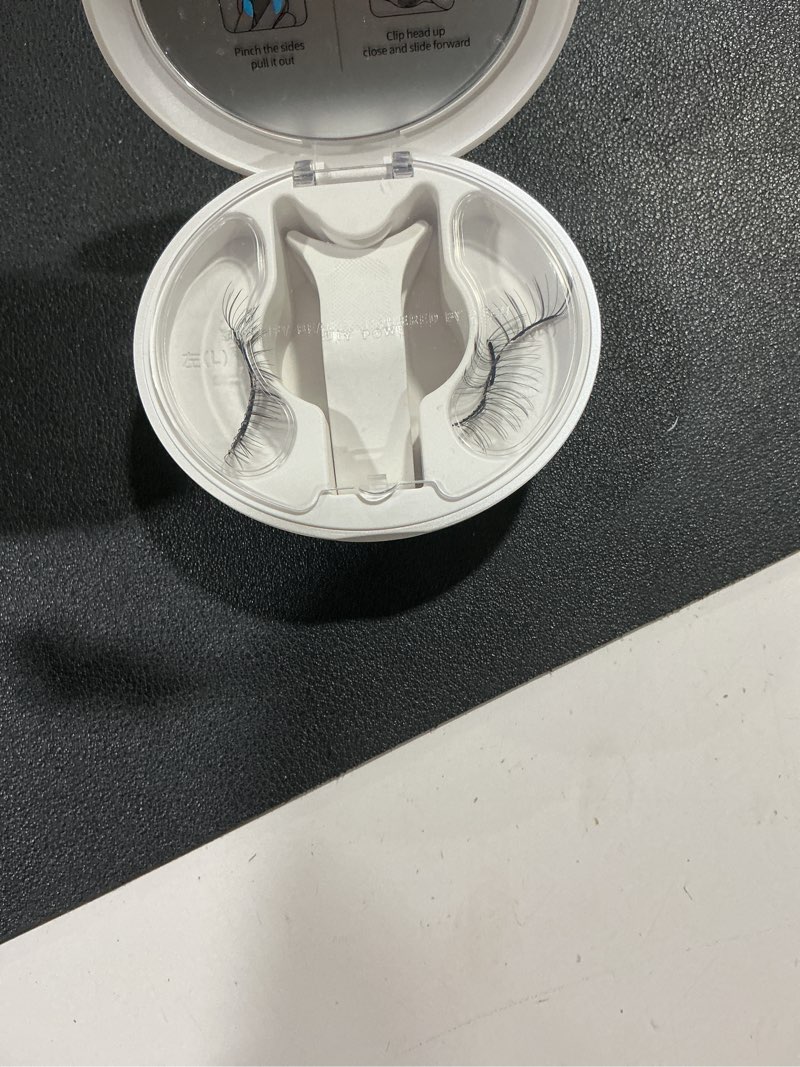 (Incomplete) WOSADO Soft Magnetic Eyelashes Kit with Applicator, [Silky Black II] 21.5mm Reusable Glue-free Wispy