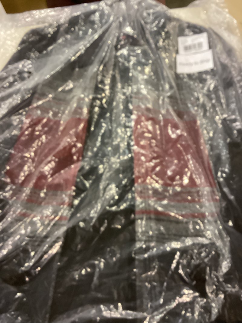 london fog women's single-breasted wool coat with scarf, black, xl