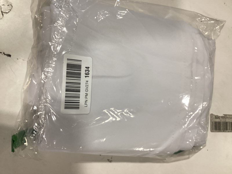 Condition photo showing New/Like New for bgment white blackout curtains 63 inch long - black out curtains for bedroom thermal insulated curtains for winter grommet total room darkening window drapes, 2 panels, 42 x 63 inch white 42"w x 63"l (pack of 2)