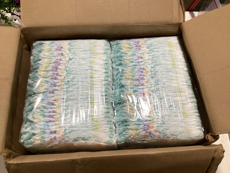 Condition photo showing New/Like New for pampers training pants - easy ups boys & girls bluey - size 2t-3t, 140 count, children's potty underwear (packaging may vary) 2t-3t 140