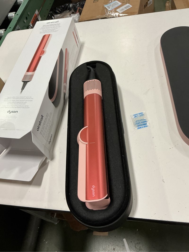 Condition photo showing Good Condition for Dyson Airstrait™ Straightener, Wet to Dry Hair Straightener, No Heat Damage, No hot Plates, All Hair Types Amber Silk
