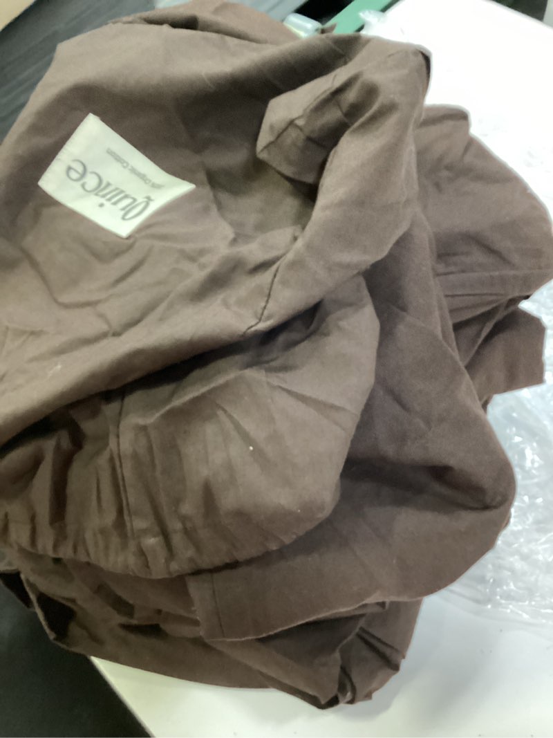 Condition photo showing Good Condition for organic brushed cotton sheet set size: king