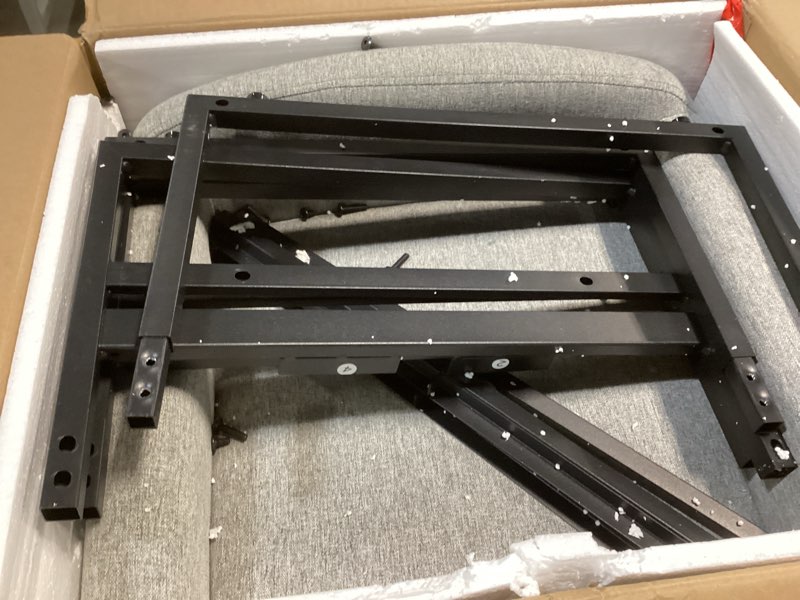 Condition photo showing Good Condition for Non Slip Dog Ramp with Seat & Storage Drawers,Extra Wide Doggie Stairs,Metal Frame Puppy Chair for High Bed Couch Office,Dachshunds Ladder,Washable Cushion Pet Step for Small Old Pets Grey Gray With Storage