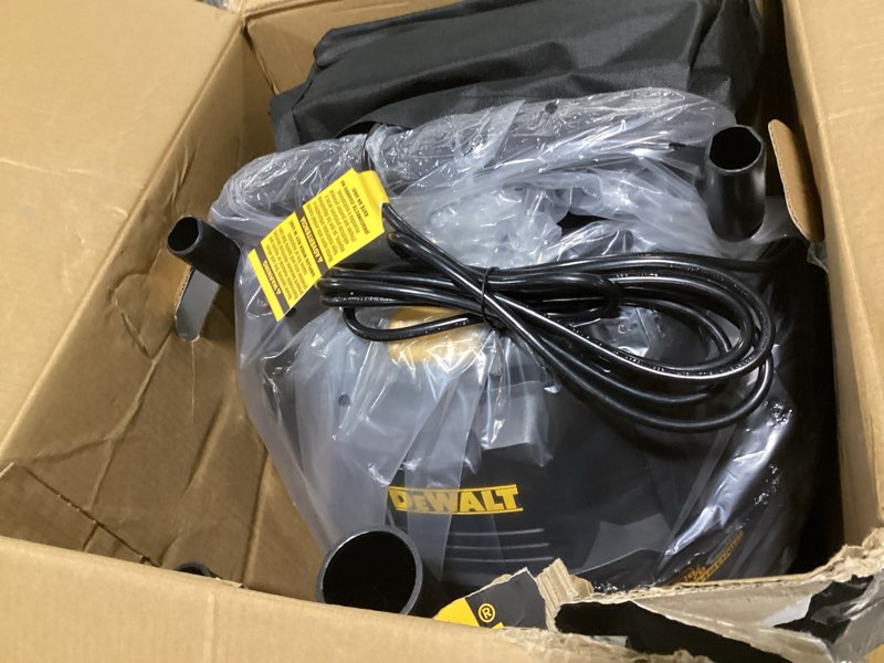 Condition photo showing Good Condition for dewalt 10 gallon stealthsonic wet dry vacuum, dxv10s-qt newest noise reduction shop vac, ultra quiet shop vacuum wet and dry for home, garage, car, workshop, stainless steel tank, 5 peak hp