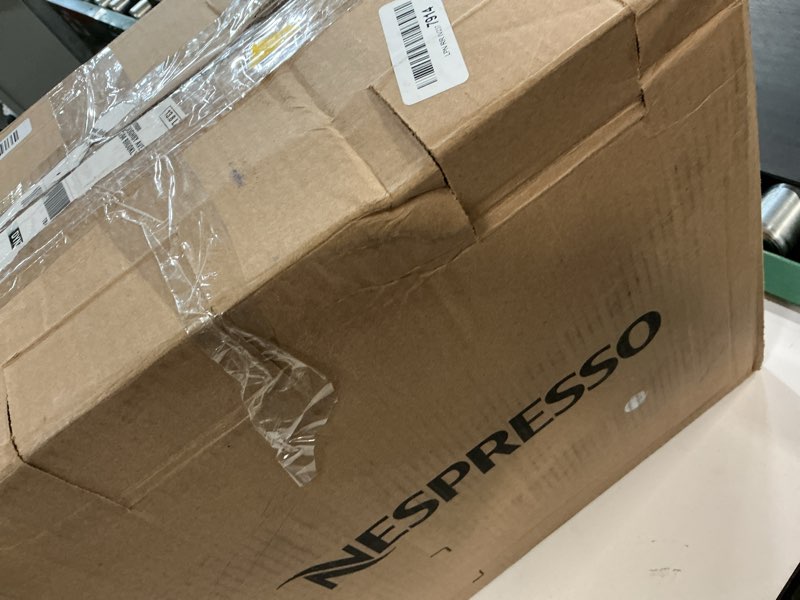 Condition photo showing As Is for Nespresso Vertuo Next Coffee and Espresso Machine by Breville, Cherry Red, 1.1 Liters Machine Only Red