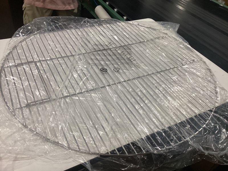 Condition photo showing New/Like New for only fire bbq solid stainless steel cooking grate for grill, fire pit, 36-inch 36 inch