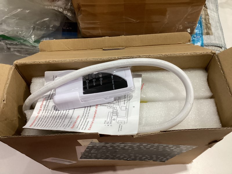 Condition photo showing New/Like New for Tankless Water Heater Electric 110V, 3000W Instant Water Heater Under Sink, Conversion Between Fahrenheit and Celsius, Remote Control 3KW 110V 32AMP