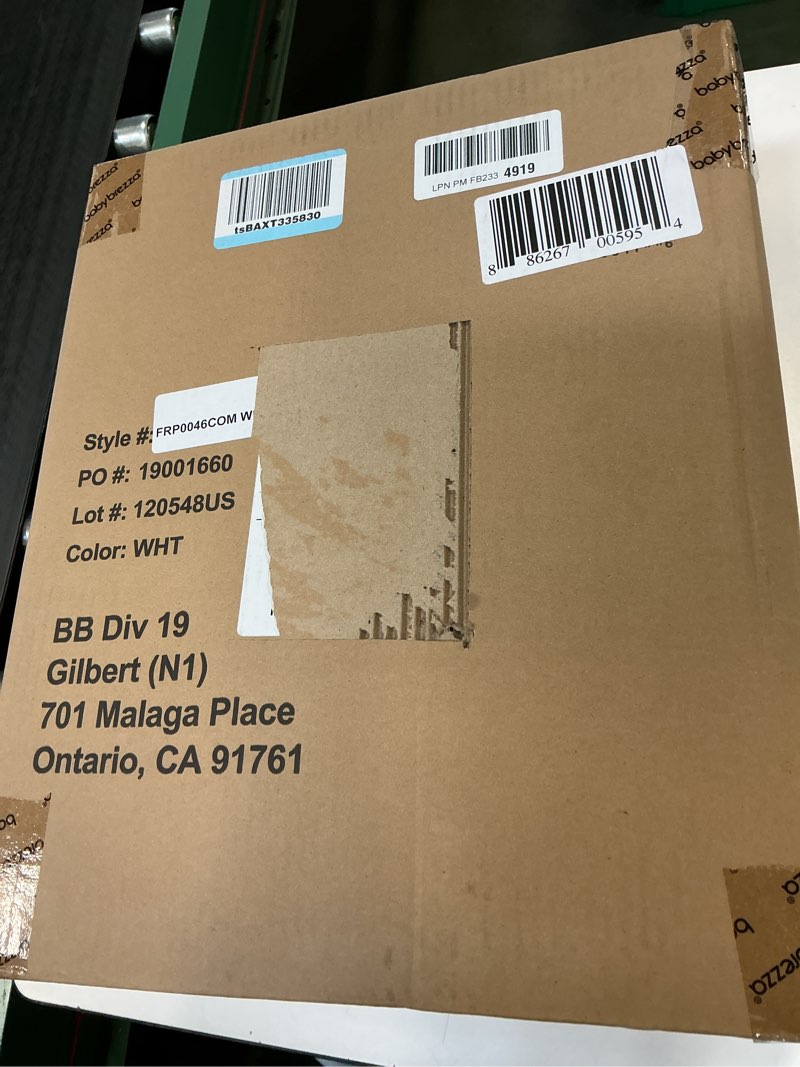 Condition photo showing New/Like New for Baby Brezza New and Improved Formula Pro Advanced Formula Dispenser Machine - Automatically Mix a Warm Formula Bottle Instantly - Easily Make Bottle with Automatic Powder Blending, White