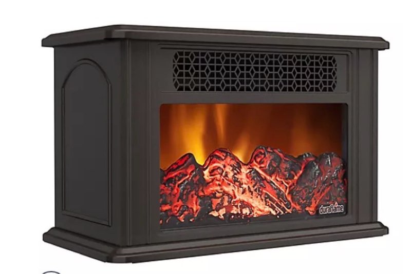 duraflame tabletop stove heater : crete oak