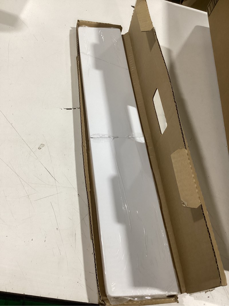 design house universal cultured marble side splash, 21.5-inch, solid white, improved packaging, 5509