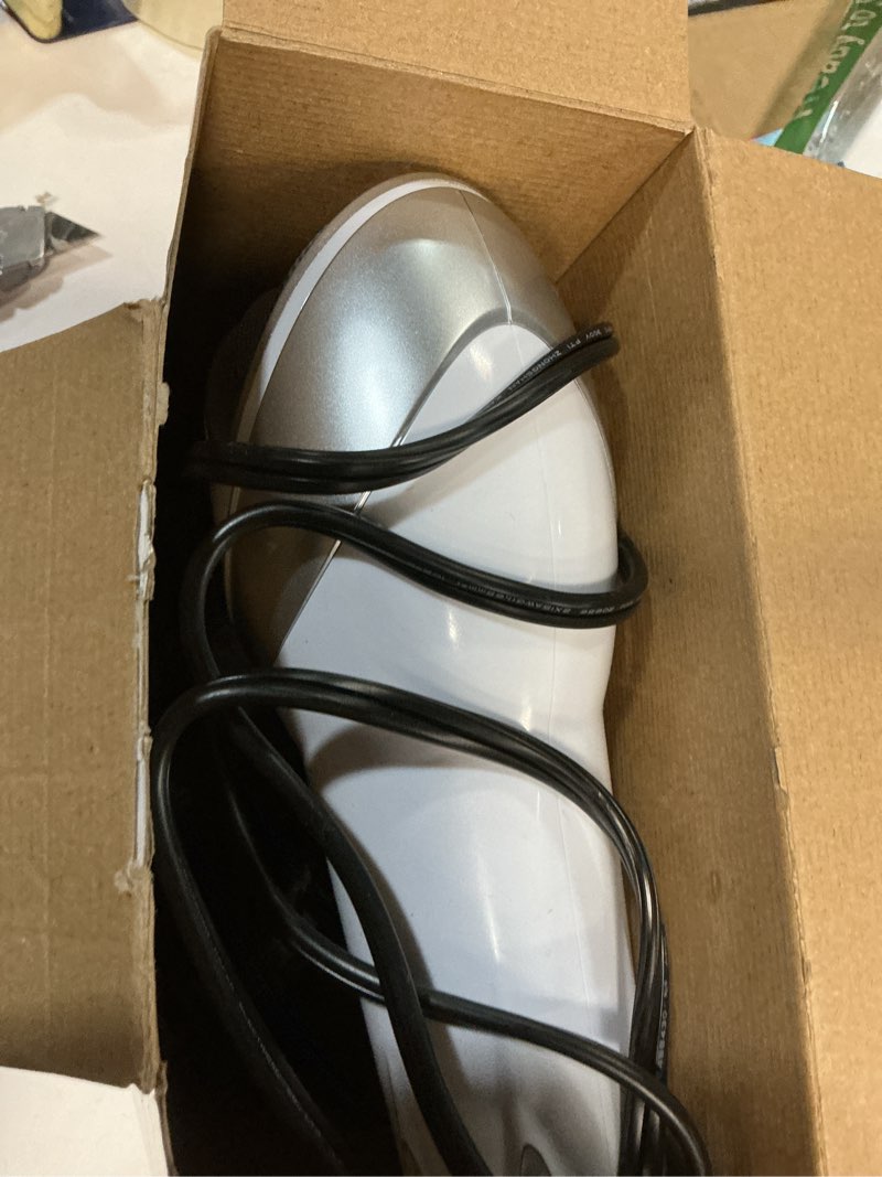 Condition photo showing As Is for REVLON Infrared Hair Dryer with Diffuser & Concentrator - Ionic Ceramic Blow Dryer for Frizz Control, Shine, Soft Hair & Moisture Protection - 1875W Professional Salon-Quality (White) Full Size