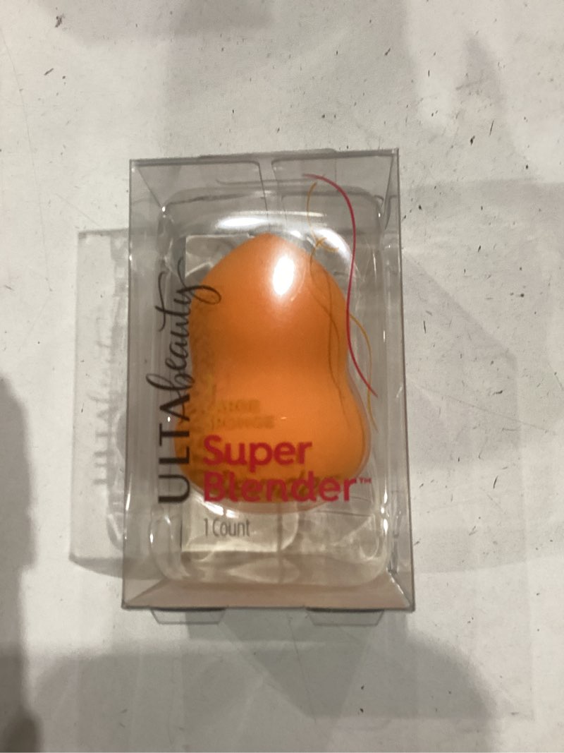 Condition photo showing Good Condition for ulta beauty large sponge super blender new in plastic cover caseulta