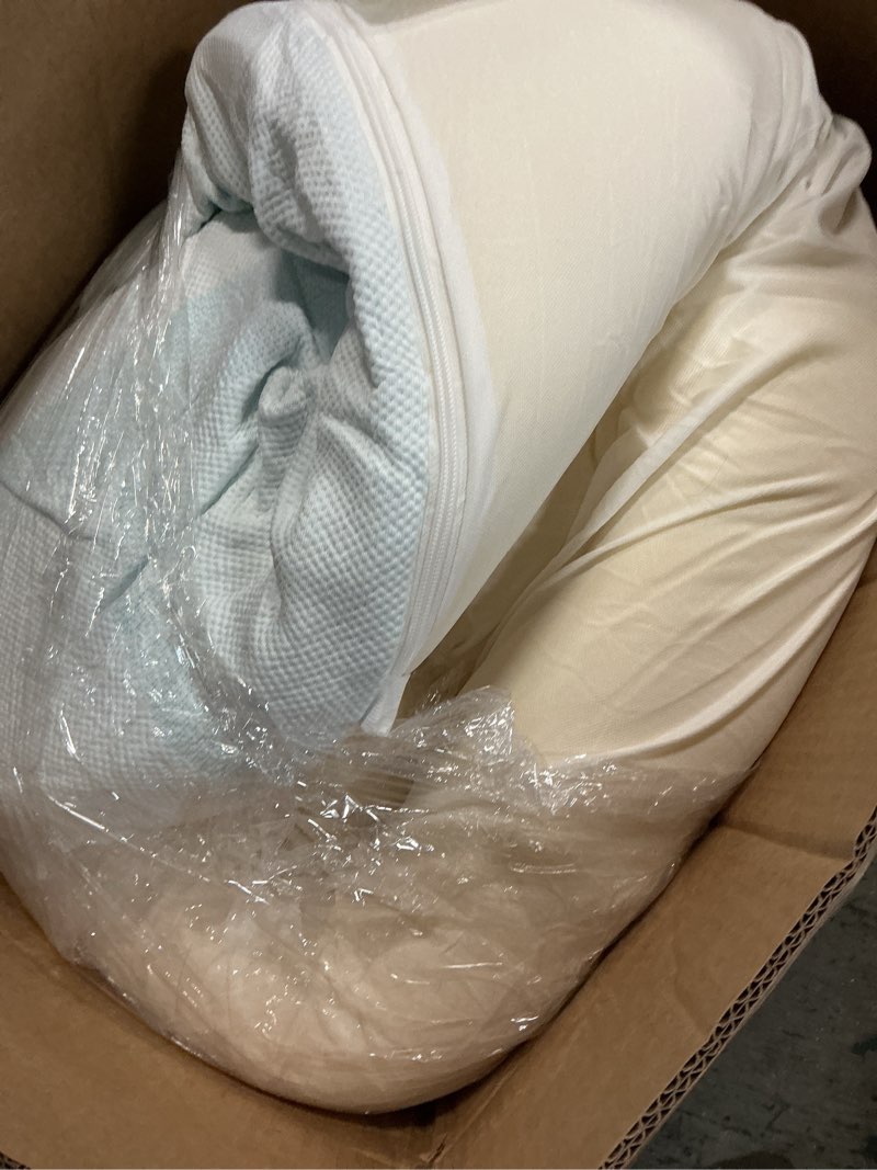 Condition photo showing Good Condition for Tempur-Pedic TEMPUR-Adapt + Cooling 3-Inch Full Mattress Topper Medium Luxury Premium Foam, Washable Cover, Medium Cooling Topper,white Full 3" + Cooling
