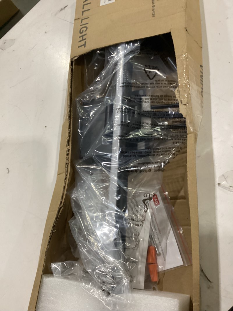 Condition photo showing New/Like New for (not tested)joossnwell picture light for painting black art light hard-wired picture frame light 23.62 inch dimmable gallery wall light with adjustable swing arm for painting library museum warm white hard-wired black dimmable 23.62inch