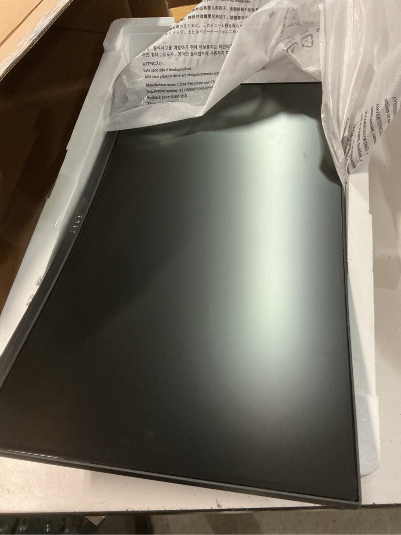 Condition photo showing Good Condition for asus tuf gaming 24” (23.6 inch viewable) curved monitor (vg24vqer) – fhd, 180hz, 1ms, dci-p3 90%, extreme low motion blur sync, freesync, shadow boost, eye care, displaywidget center, 3yr warranty 24" curved fhd 180hz freesync