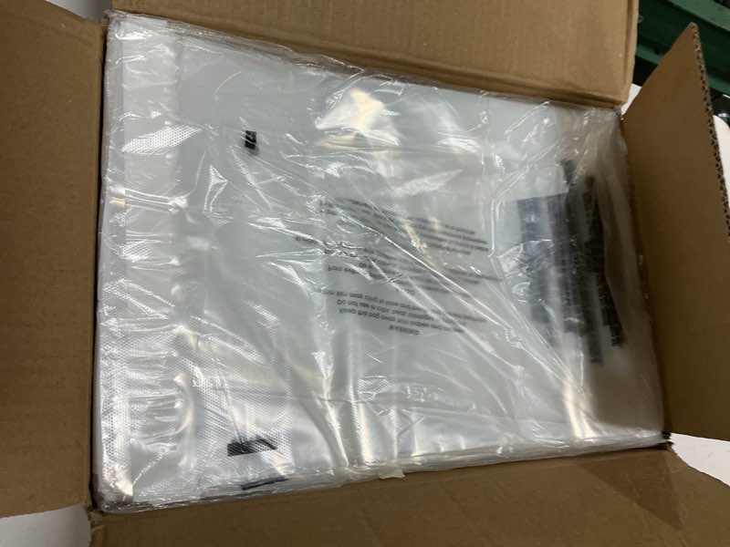 Condition photo showing New/Like New for spartan industrial - 9" x 12" (1000 count) self seal clear poly bags with suffocation warning for packaging, t shirts - permanent adhesive