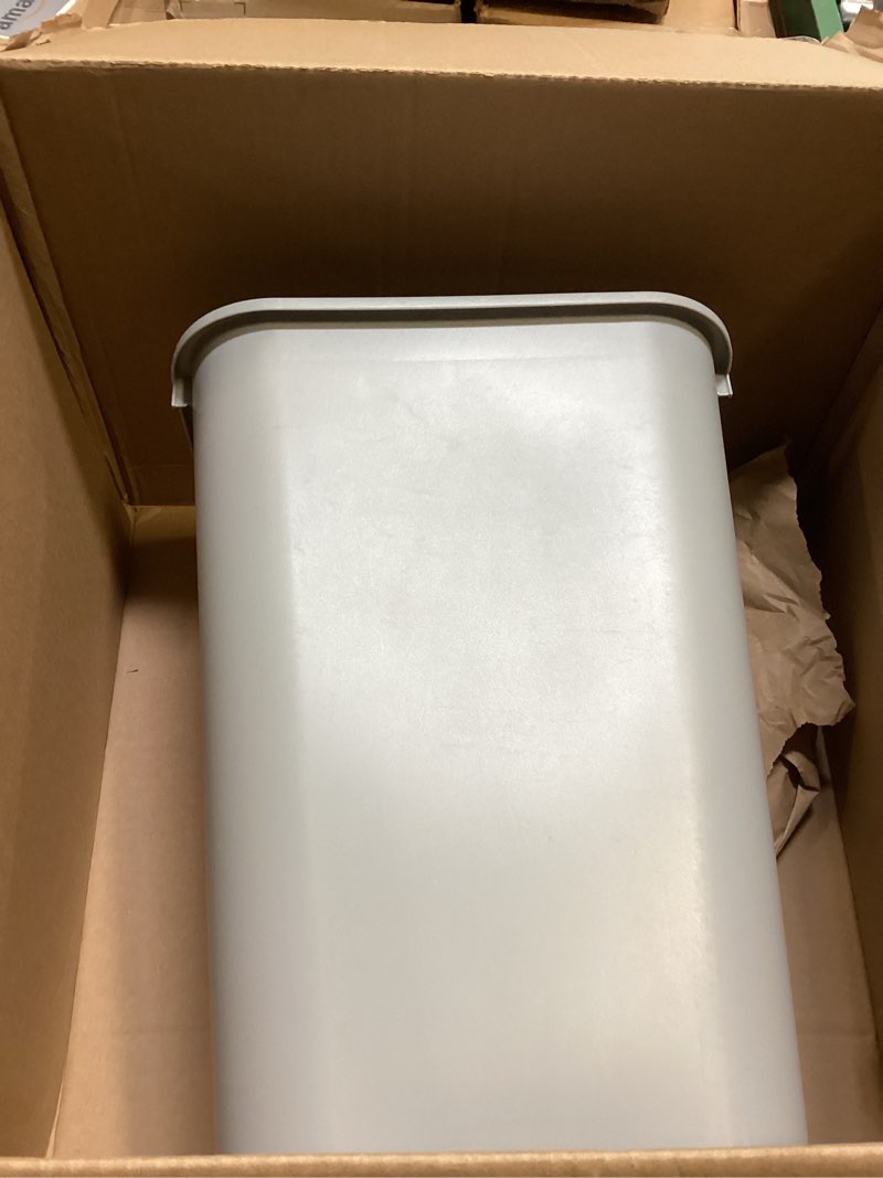 Grey Plastic Bin For Trash 20x1m