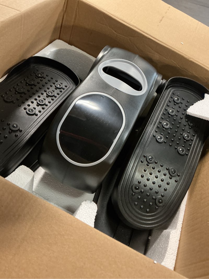 Condition photo showing Good Condition for merach under desk elliptical machine, leg exerciser while sitting for seniors with 12-speeds & remote control, quiet portable electric seated pedal exerciser machine for home office