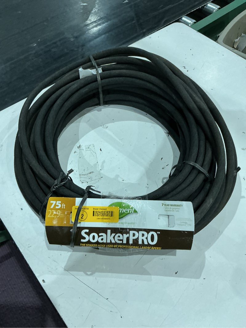 Condition photo showing As Is for swan element soakerpro soaker hose 75 ft