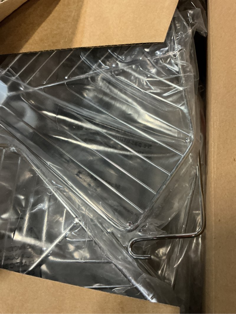 Condition photo showing New/Like New for seirione corner shower caddy tension pole, quick setup, rust-free bathroom shower organizer corner for bathtub shampoo storage, 4-tier adjustable shelf, drill free, fits 34 to 116 inch height, silver