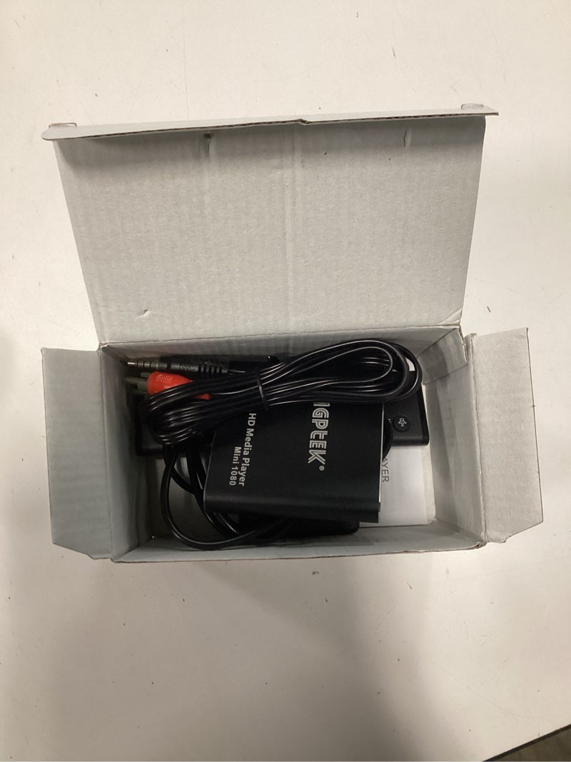 Condition photo showing Good Condition for hdmi media player, black mini 1080p full-hd ultra hdmi digital media player for -mkv/rm- hdd usb drives and sd cards