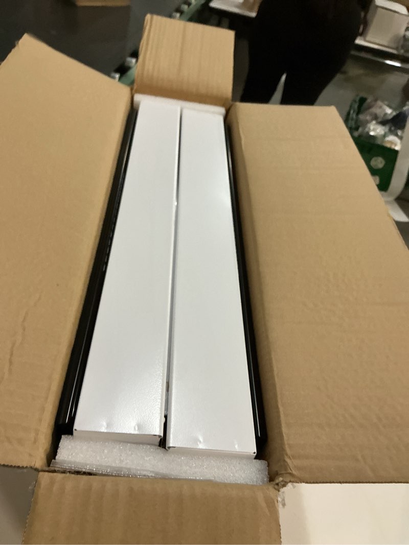 Condition photo showing Good Condition for 2pack expandable pull out cabinet organizer 21"deep with raising pad for framed cabinets, upgrade 3 slide rails slide out drawers, roll out shelves adhesive,adjustable width 12.05"-20.4"white