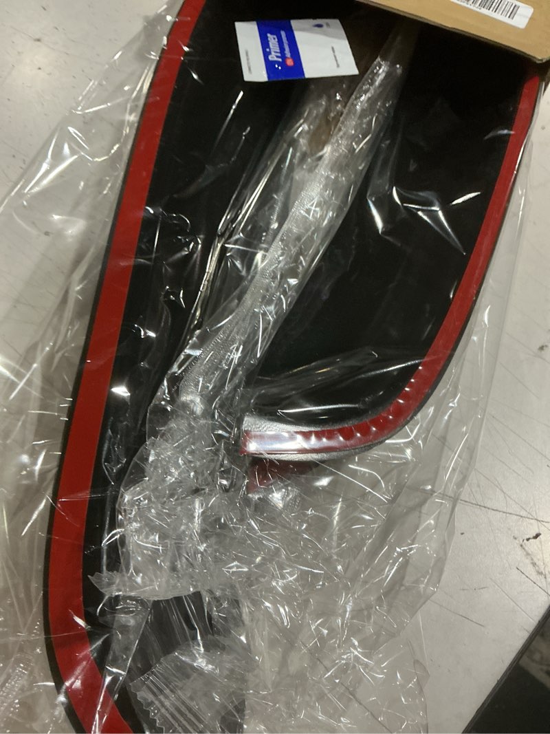 Condition photo showing As Is for window visors rain guards for 2007-2014 chevy tahoe/gmc yukon, out-channel window vent wind deflectors visors shades for 07-14 tahoe/yukon 2007-2014 tahoe/yukon