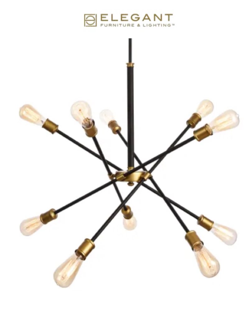 Croner 12 - Light Dimmable Sputnik Modern Linea: Caandelier