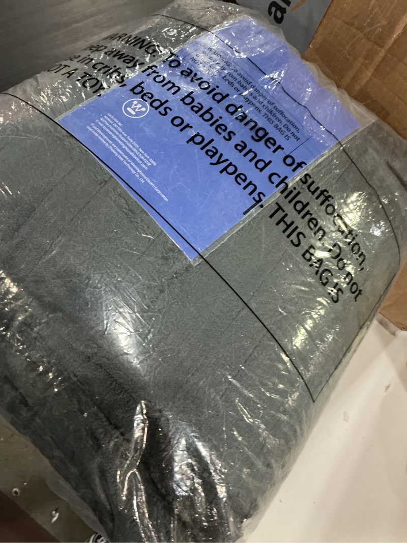 Condition photo showing Good Condition for BEDELITE Fleece Queen Comforter Set -Super Soft & Warm Fluffy Light Grey Bedding, Luxury Fuzzy Heavy Bed Set for Winter with 2 Pillow Cases