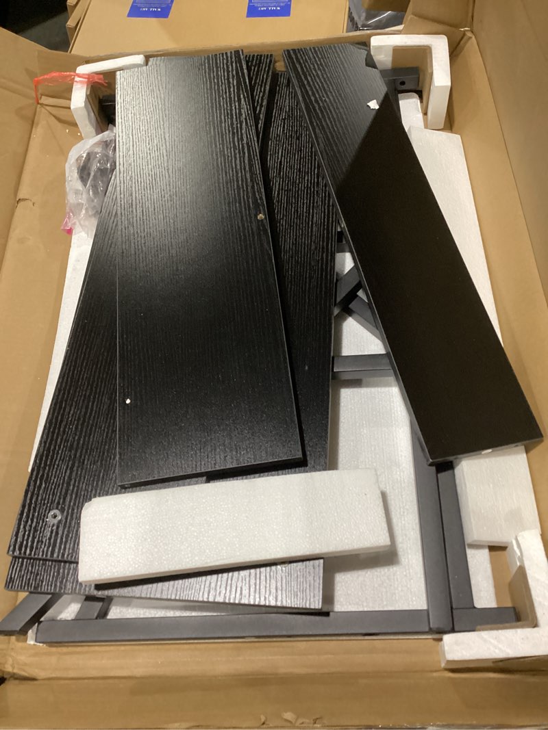 Condition photo showing Good Condition for odk small desk, 27.5 inch computer desk for small spaces, study desk with storage & monitor stand, black black 27.5 inch