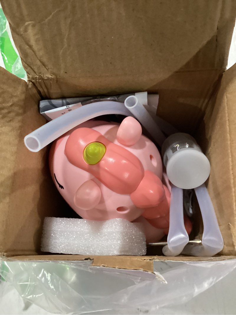 Condition photo showing As Is for water table pump for toddlers, 2026 battery powered pump for water table | water table use pink