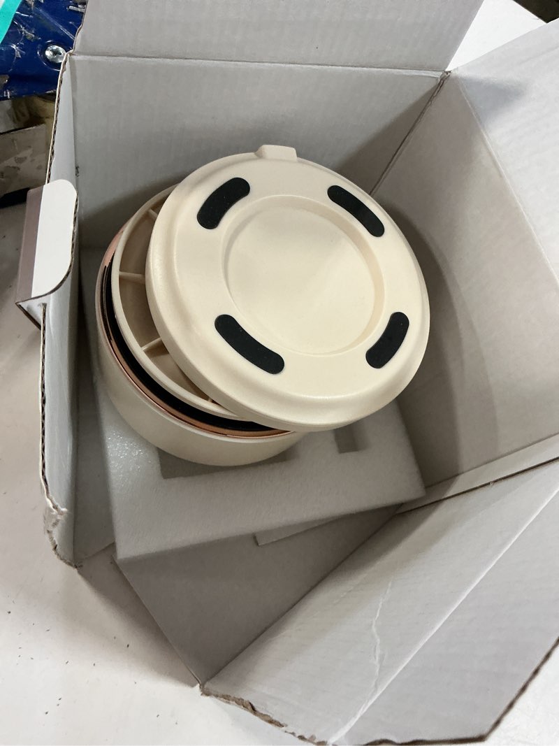 Condition photo showing Good Condition for Fruit and Vegetable Washing Machine, Upgrade Titanium Electrolysis Purification Fruit Cleaner Device Waterproof Fruit and Vegetable Purifier Clean Fresh Produce in Water (Cream Color)