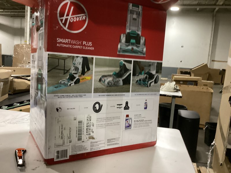 Condition photo showing Good Condition for hoover smartwash+ automatic carpet cleaner machine for carpet and upholstery, deep cleaning carpet shampooer machine, pair with a hoover carpet cleaner solution for a bright, refreshed home