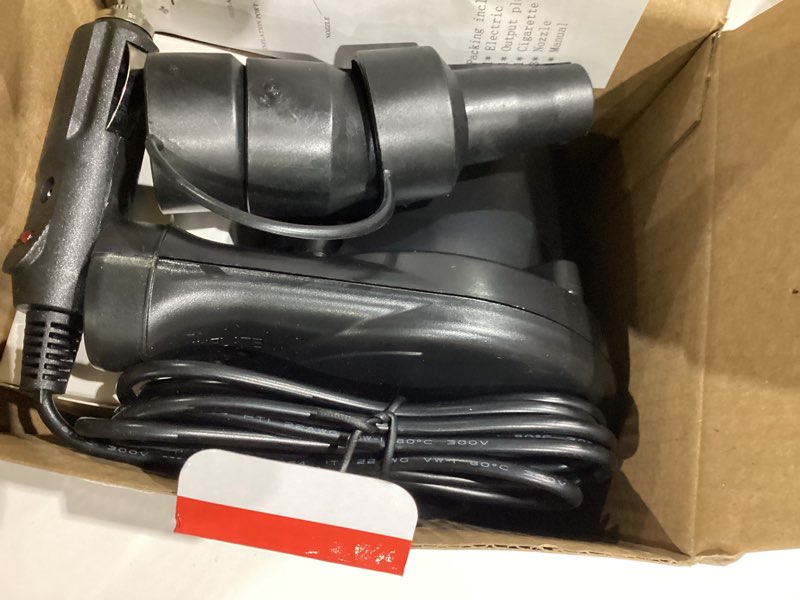 Condition photo showing Good Condition for air pump for air mattress, air mattress pump for inflatables, quick fill inflator deflator air pump perfect for outdoor camping inflatable boat blow up pool water toy car air bed