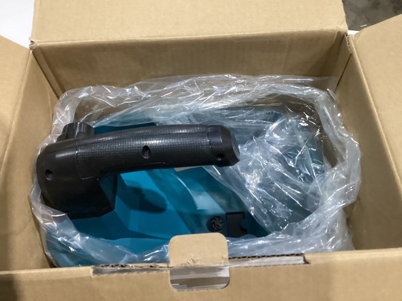 Condition photo showing As Is for Salt Spreader for Makita 18V LXT Li-ion Battery,Handheld Seed and Fertilizer Power Spreader. Year-Round Coverage for Grass Seeds, Rock Salt, ice melt Seasons?Tool only?