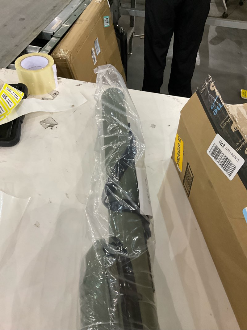 Condition photo showing New/Like New for M MAXIMUMCATCH Maxcatch Fly Fishing Rod Case with Reel Pouch, Complete Protection Bag for 9FT 2/4 Piece Rods (Green, For 7.5' 4sec Fly Rod Length: 25.9'') Fly Rod and Reel Case - Green For 7.5ft 4-section Fly Rod (Length: 25.9'')