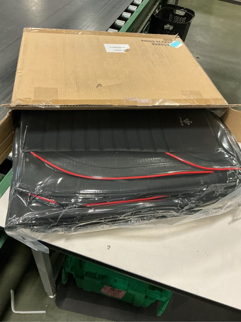 Condition photo showing New/Like New for aH-ARTIBY Seat Covers Full Set Fitfor Nissan Rogue 2015- 2026. Breathable and Comfortabl. her Car Seat Cover, Standard Waterproof Cushion Cover Auto Interior Accessories (Black Red)