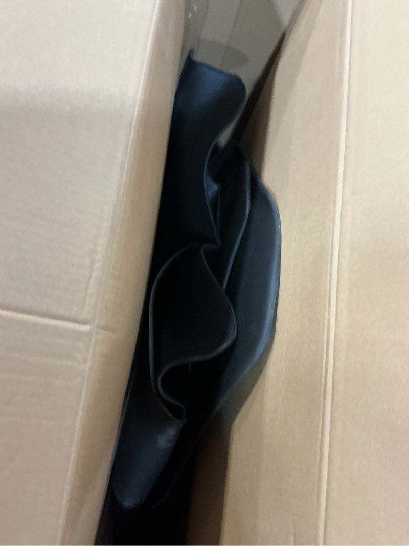 Condition photo showing Good Condition for super duty 2023-2026 black 3-piece tray style floor liner for vinyl flooring, for supercab or crewcab w/underseat storage box