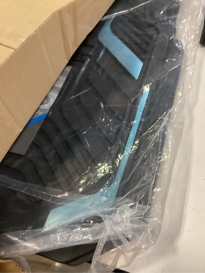 Condition photo showing New/Like New for PIC AUTO Heavy Duty Rubber Floor Mats, Mint Aluminum Film Car Mats Set, Front and Rear Car Mats with Anti-Slip Backing, All Weather Protection, Trim-to-Fit for Automotive SUV, Sedan, Van