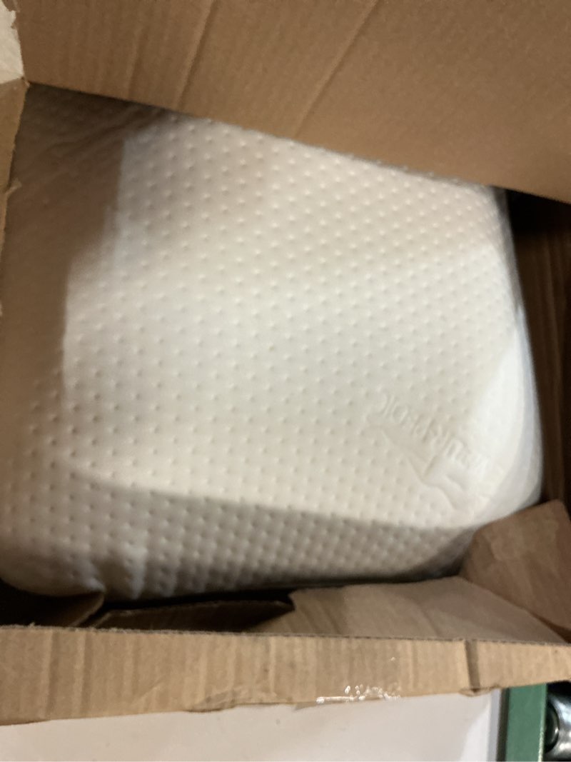 Condition photo showing Good Condition for Tempur-Pedic Memory Foam Symphony Pillow Luxury Soft Feel, Standard, White 1
