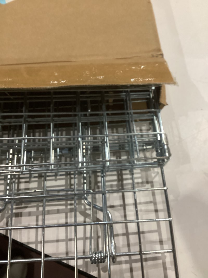 Condition photo showing Good Condition for SZHLUX 32" Live Animal Cage Trap, Heavy Duty Folding Raccoon Traps, Humane Cat Trap for Stray Cats, Raccoons, Squirrel, Skunk, Mole, Groundhog, Armadillo, Rabbit, Catch and Release SZ-HXL8130-NEW